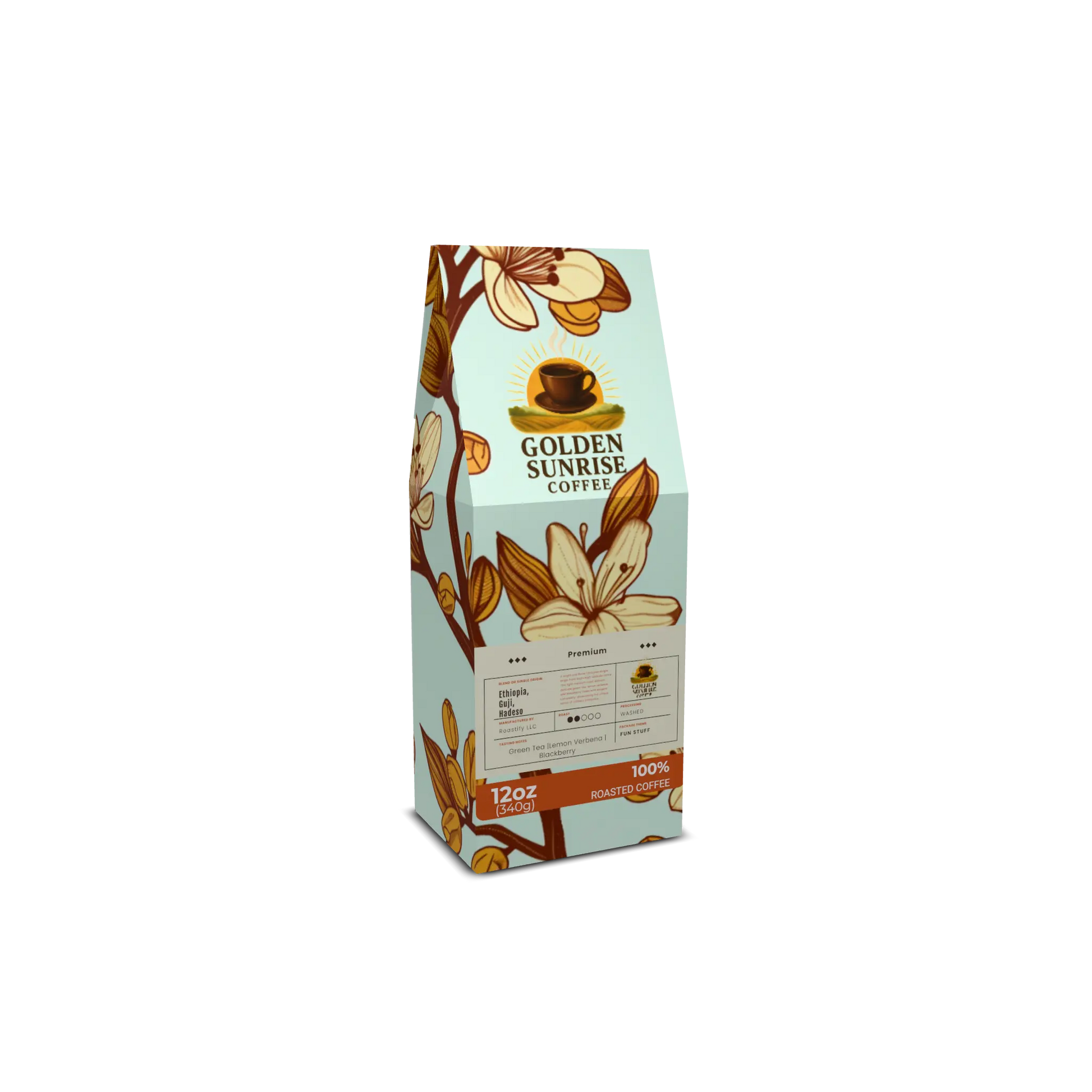 Golden Sunrise Coffee Ethiopian Golden Sunrise Coffee